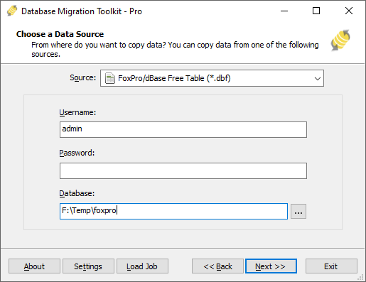 Foxpro Free Table